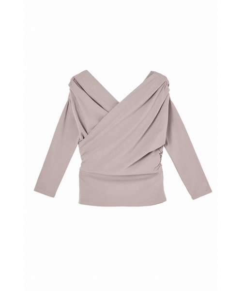 「Her lip to」 長袖カットソー S ホワイト レディース_画像8