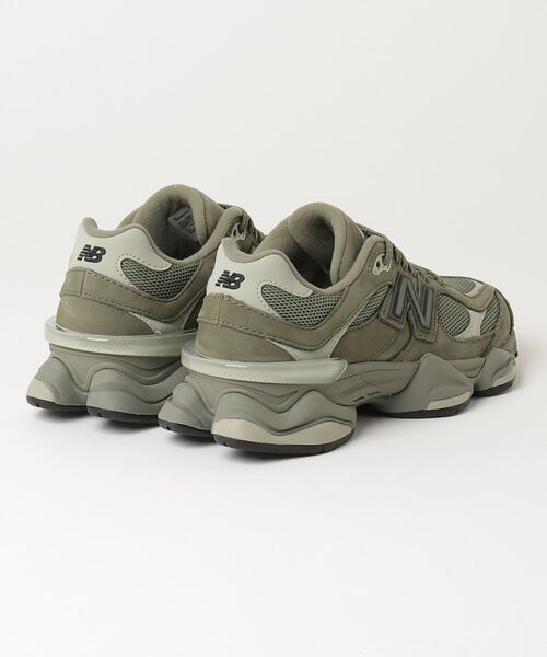 「New Balance」 ローカットスニーカー 24.5cm カーキ メンズ_画像2