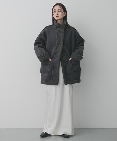 SENSE OF PLACE by URBAN RESEARCH ムートンコート ボアコート