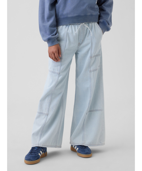 GAP（ギャップ） パンツ ローライズ バギーデニム (キッズ) キッズ