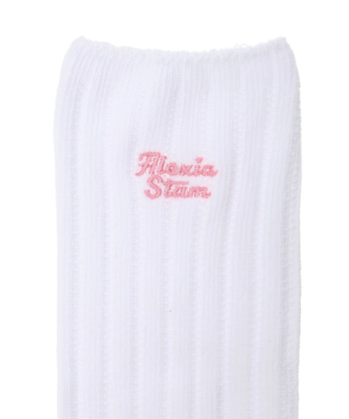 ALEXIA STAM（アリシアスタン） 靴下 Wellness Logo Sock Sets White