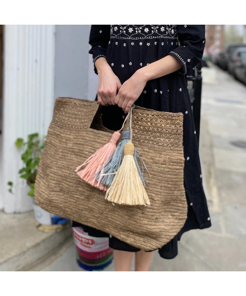 「MADE IN MADA」 かごバッグ FREE ナチュラル レディース_画像7
