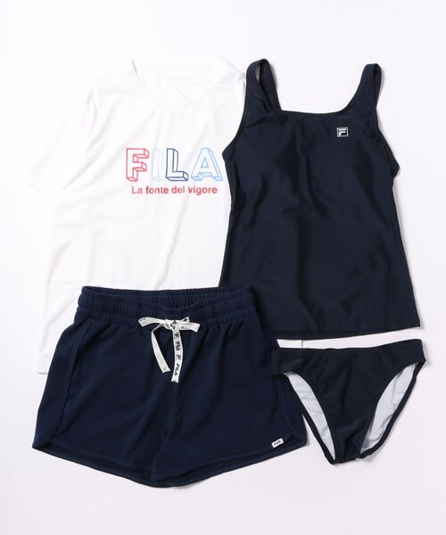 FILA（フィラ） 水着 「FILA/フィラ」水着4点セット 水陸両用