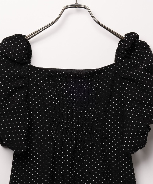 「Heather」 半袖ワンピース M ブラック レディース_画像8