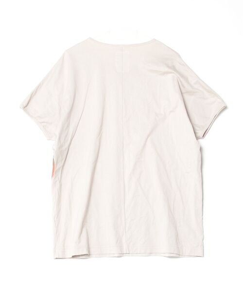 「SHAREEF」 半袖Tシャツ 2 ベージュ メンズ_画像2