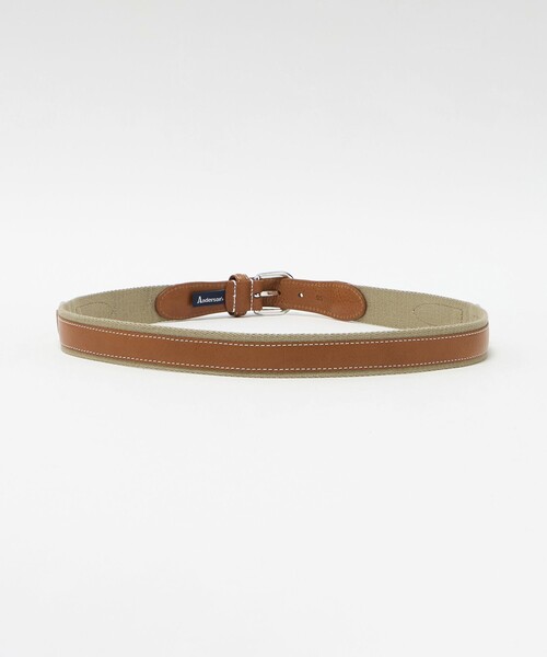 ベルト 「別注」「Anderson's」コンビベルト 30MM メンズ : ZOZOTOWN