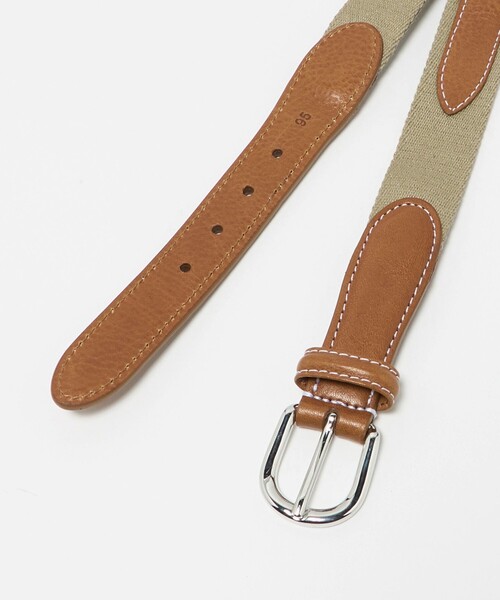 Anderson's アンダーソンズ 別注レザーガチャベルト/マットブラウン カウレザー メッシュベルト｜Anderson's（アンダーソンズ）｜TOKYOlife