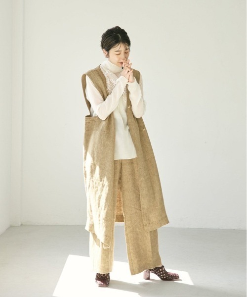 「TODAYFUL」 パンツ 36inch ブラウン レディースの画像