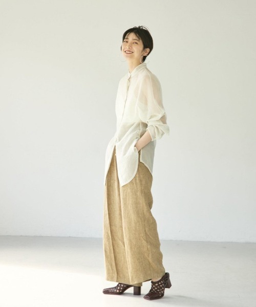 「TODAYFUL」 パンツ 36inch ブラウン レディースの画像