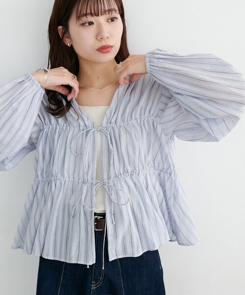 FUMIE TANAKA（フミエ タナカ） 長袖シャツ 1 ホワイト レディース