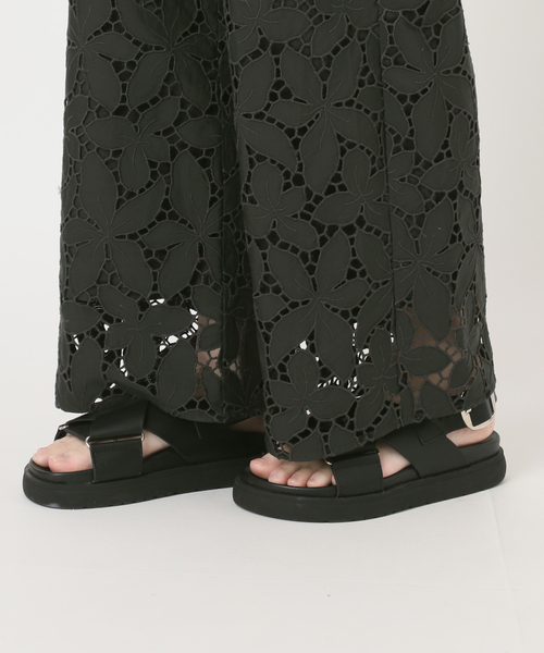 TICCA（ティッカ） パンツ 別注「TICCA / ティッカ」フラワーレース