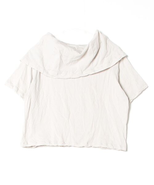 「mizuiroind」 半袖Tシャツ - グレー レディース_画像2