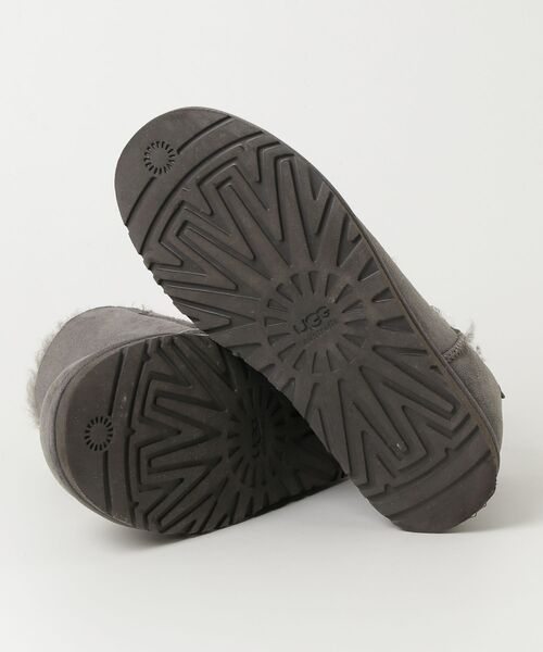 「UGG」 ショートブーツ 26.0cm グレー レディース_画像3