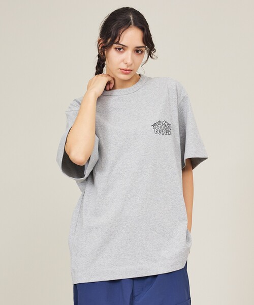 NANGA（ナンガ） tシャツ 「NANGA / ナンガ」Chest Logo T-Shirt / 胸