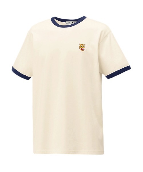 Onitsuka Tiger（オニツカタイガー） 半袖Tシャツ M ベージュ