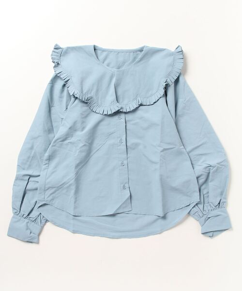 「terrace」 長袖ブラウス MEDIUM オフホワイト レディース_画像3
