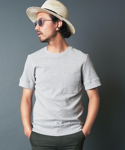 「Magine」 半袖Tシャツ 46 グレー メンズ_画像7