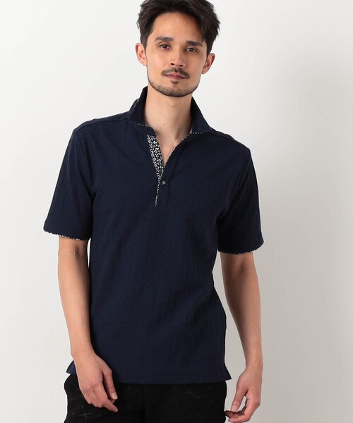 NICOLE CLUB FOR MEN（ニコルクラブフォーメン） ポロシャツ 半袖