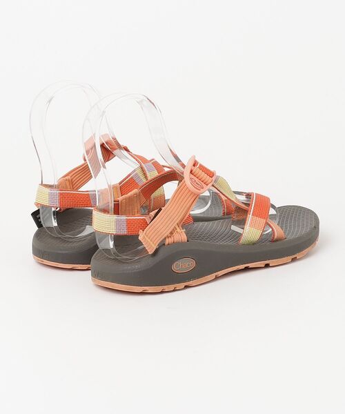 「Chaco」 フラットサンダル 25cm オレンジ レディース_画像2