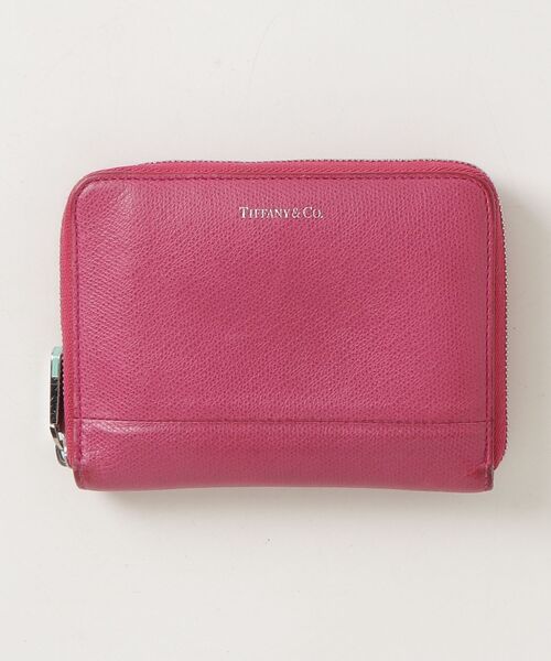 TIFFANY&Co.（ティファニー） 二つ折り 財布 - ピンク レディース