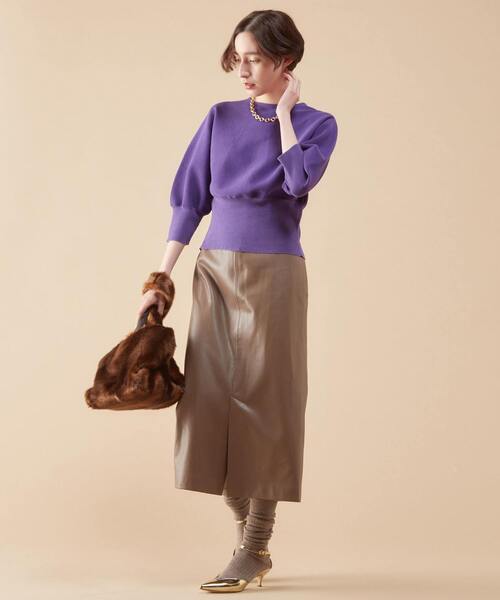 「martinique」 タイトスカート 1 ブラウン レディース_画像5