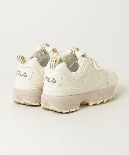「FILA」 ローカットスニーカー 23.5cm ホワイト レディース_画像2