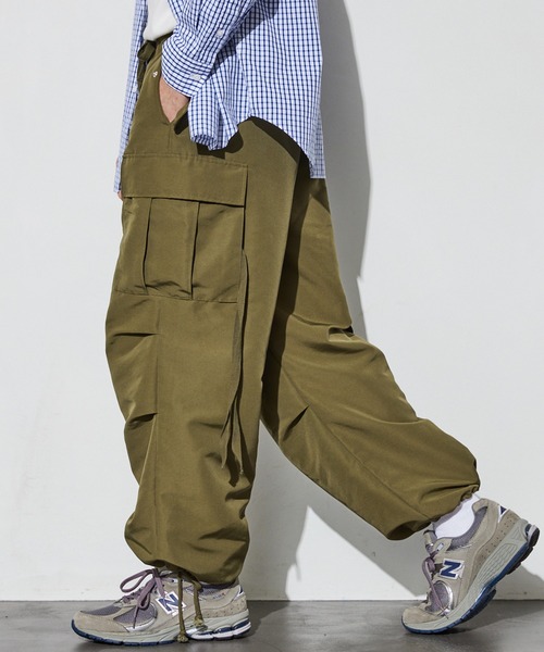 「Firsthand」 カーゴパンツ MEDIUM オリーブ メンズ_画像2