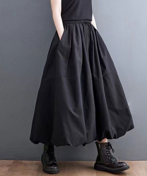 「SallyLunn」 スカート MEDIUM グレー レディース_画像3