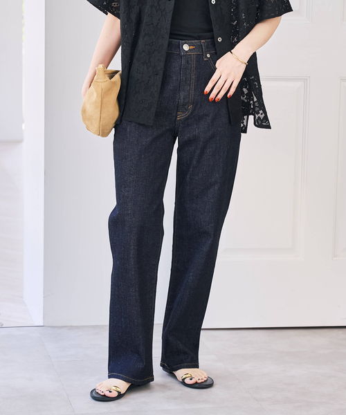 美品】ES:S エス シンチバック ワイドデニム カットオフ 34 JOURNAL 