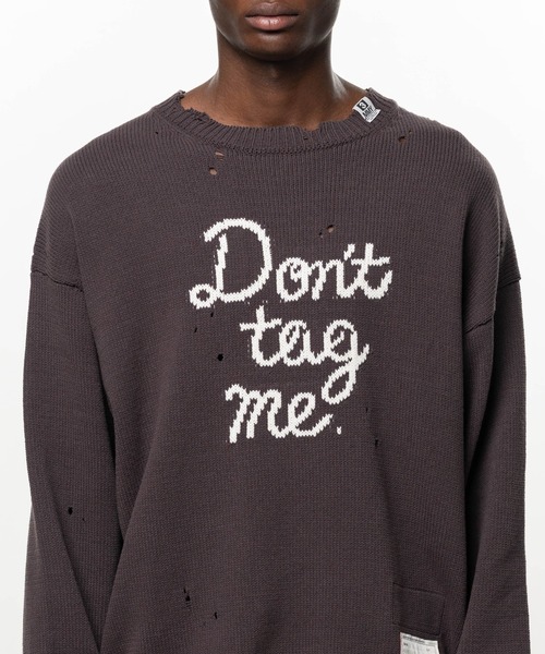 YB Logo Knit ブラック Mサイズ　今日だけの限定価格 MAISON MIHARA YASUHIRO（メゾン ミハラヤスヒロ） セーター ニット