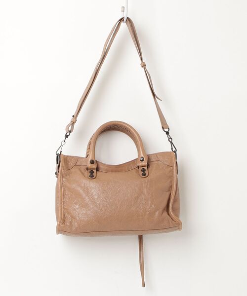 BALENCIAGA（バレンシアガ） ザ シティ 2WAYバッグ - ブラウン 