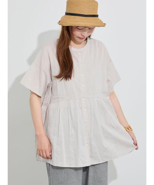 BORDERS at BALCONY（ボーダーズアットバルコニー） 7分袖チュニック