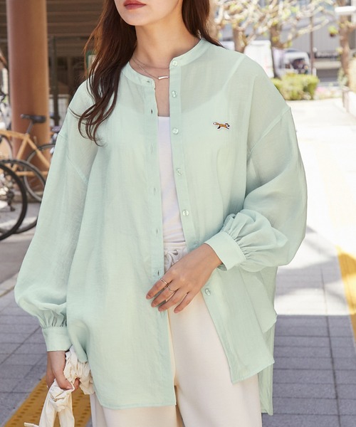 「PENNEYS」 長袖ブラウス FREE ブルー レディース_画像9