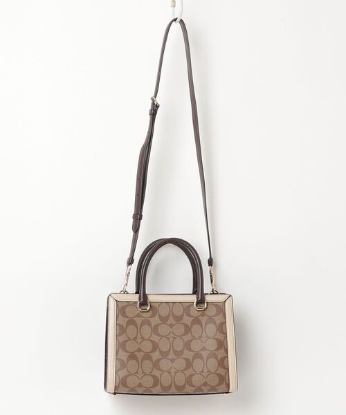 COACH 2WAY ハンドバッグ ベージュ系 編み込みハンドル COACH（コーチ） 2WAYバッグ - ベージュ レディース : ZOZOTOWN Yahoo