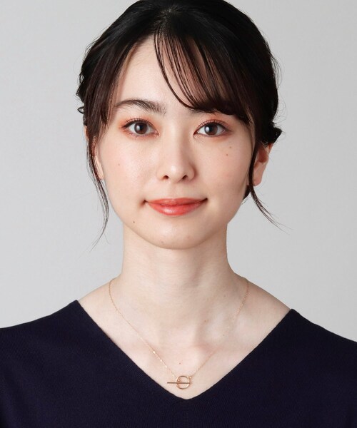 ネックレス K10マンテル ネックレス レディースの画像