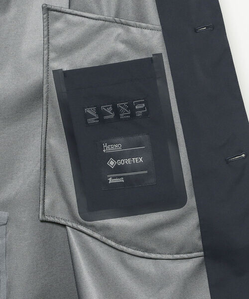 HERNO ステンカラーコート / LAMINAR GORE-TEX（R） 3レイヤー