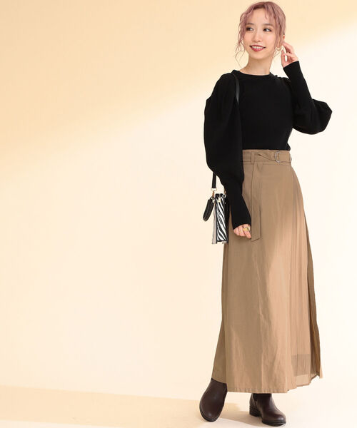 在庫超特価 スカート スカート ZOZOTOWN PayPayモール店 - 通販 - PayPayモール Ray BEAMS / プリーツ キリカエ ラップ 爆買い通販