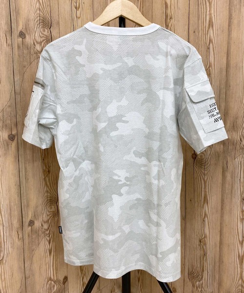 AVIREX tシャツ 半袖ファティーグ Tシャツ メンズ レディース