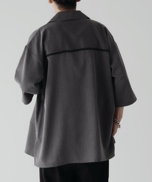 epnok シャツ チンストラップルーズシャツ メンズ : ZOZOTOWN Yahoo!店