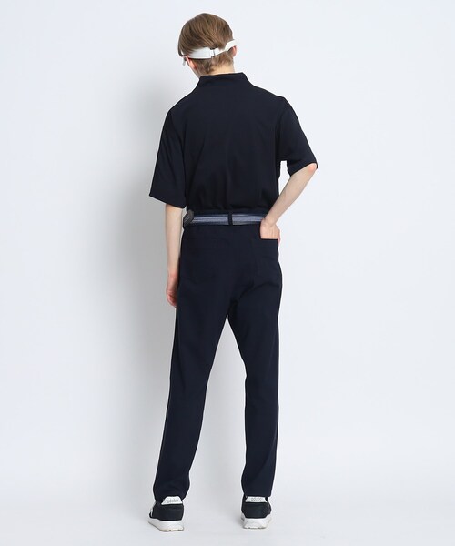 adabat パンツ 「股下73cm」サイドテープデザイン ストレッチパンツ 