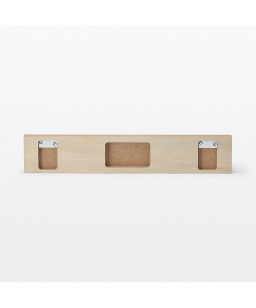 無印良品（MUJI） インテリア 壁に付けられる家具トレー オーク材突板
