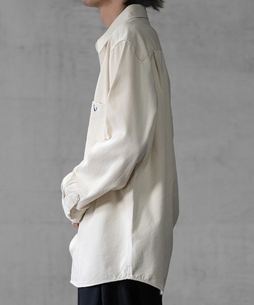 JOHN'S CLOSET シャツ 「a」6.5oz デニム/ツイル ワンポイント