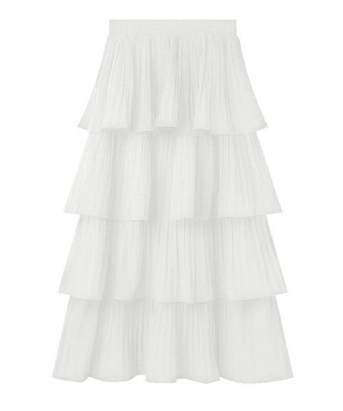 【新品】Chloé ⭐️定価¥18,3000ホワイト プリーツスカート CHLOÉ Broderie anglaise cotton-poplin skirt | NET-A-PORTER