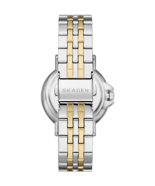 Skagen レディースアナログクォーツ腕時計 ステンレススチールストラップ付き 楽天市場】スカーゲン 時計 レディース メンズ シグネチャー