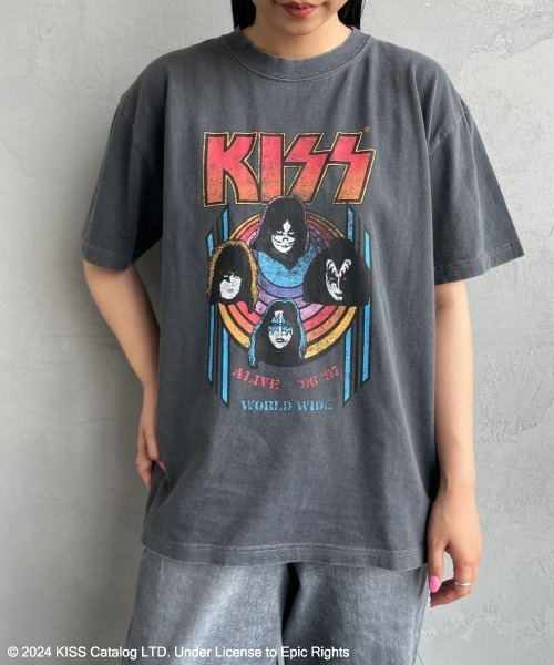 KISS ROCKS OAKLAND! Tシャツ XL GOOD ROCK SPEED（グッドロックスピード） tシャツ 別注 KISS ロック