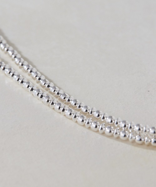 イアパピヨネ　ミックスパール3×80ネックレス ear PAPILLONNER ネックレス 「スターリングシルバー使用
