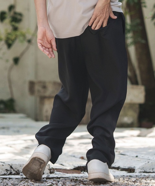 パンツ ^_^ ハイパーストレッチ 脇ラインワイドパンツ（その他パンツ