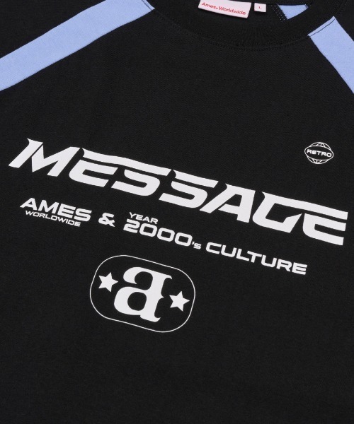 ★AMES-WORLDWIDE★LOGO TYPO RAGLAN SWEATSHIRT PINK★正規品 Qoo10 | 「AMES-WORLDWIDE」のブランド検索結果(人気順)：AMES