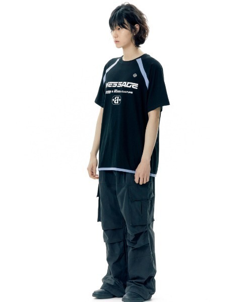 AMES WORLDWIDE★2 SIZE 即発送!★感謝商品を追加でお送りします AMESーWORLDWIDE tシャツ A'GEM/9 × .kom 「AMES WORLDWIDE