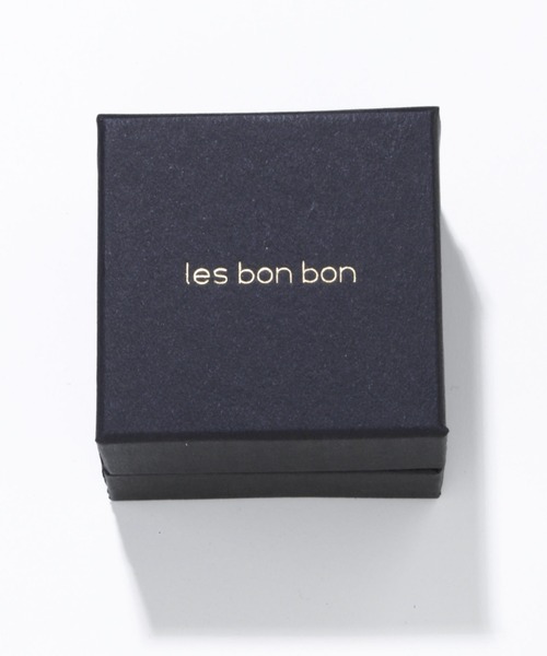 ピアス 「les bonbon」two face diamond pierce YG　トゥーフェイスダイヤモンドピアスイエローゴールド レディースの画像